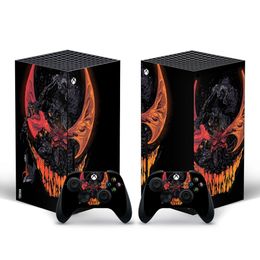 modeontwerp anti-kras beschermende skin cover sticker voor Xbox Series X gameconsole en 2 controllers