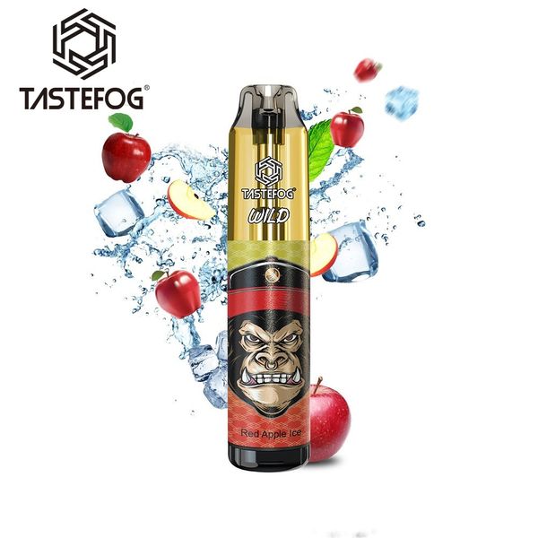 Design de mode jetable Vape Tastefog Wild E-Cig 7200 Puff Vapes Pod dispositif jetable en gros