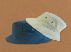 Chapeau de seau en cuir de conception de mode pour hommes femmes casquettes de pêche pliables noir pêcheur plage pare-soleil pliant homme melon Ca3328460