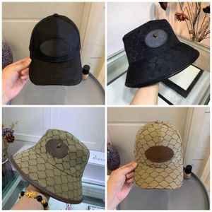 Diseño de moda Letra casquette Sombrero de cubo para hombres Gorras plegables para mujeres Sombrero ajustado de pescador negro Visera de playa Sombreros de ala ancha Señoras plegables Bowler