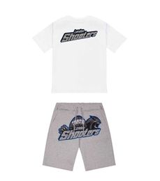 Diseño de moda Edición limitada TrapStar Camiseta Pantalones cortos de manga corta Traje de tirador London Street Fashion Cotton Comfort Pareja 2023ess