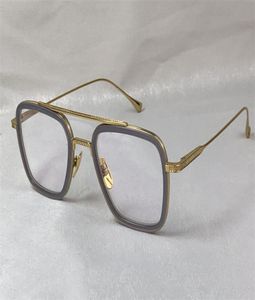 Design de mode Lunes optiques masculines 006 carré k chadre or de style simple de style transparent de qualité supérieure.