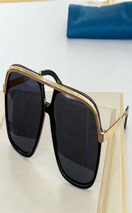 lunettes de soleil homme design de mode 0200 cadre carré caractéristiques matériau du panneau pop style simple qualité supérieure lunettes de protection uv4008685627