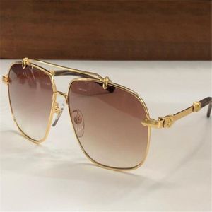 design de mode hommes lunettes de soleil GRITT carré cadre en métal simple généreux style populaire extérieur uv400 lunettes de protection top qualité268g