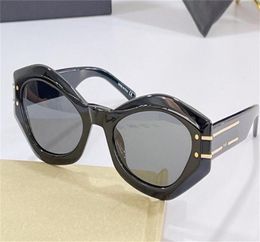 lunettes de soleil design de mode B1U cadre de plaque ovale tendance plein de style individuel polyvalent extérieur UV400 lunettes de protection haut qual1440966