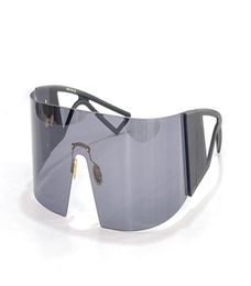 modeontwerp zonnebril Scopic Shield Lens Rimless frame vol futuristische trendy stijl UV400 Protective Goggle topkwaliteit9462934
