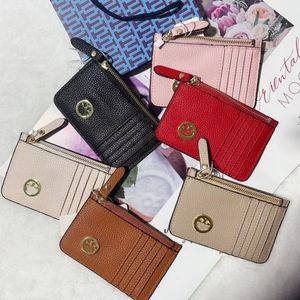 Diseño de moda TB Key Case Wallet compacto y portátil multitarjeta titular de la tarjeta de visita