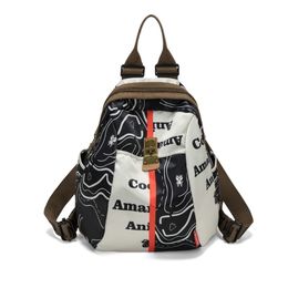 Mochila de viaje de diseño de moda para mujer, mochila escolar de tela Oxford impermeable para niñas, mochila universitaria, trabajo, mujeres de negocios