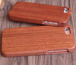 Funda de madera de diseño de moda para Iphone 7 8 plus X 10 5 5s 6 6S Fundas de madera natural para teléfono móvil de bambú para Samsung Galaxy S9 S8 S7 Note8