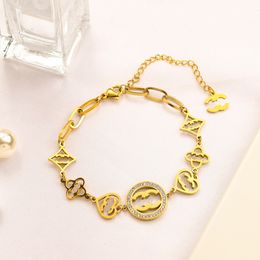 Créateur de mode 2023 Style chaînes printemps femmes amour cadeaux Bracelets or romantique princesse bijoux de mariage