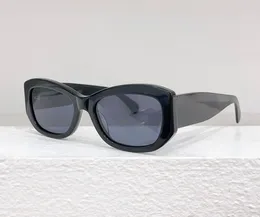 Créateur de mode 5493 lunettes de soleil pour femmes classique vintage gelée couleur acétate rectangle forme lunettes extérieur élégant style charmant protection UV livré avec étui