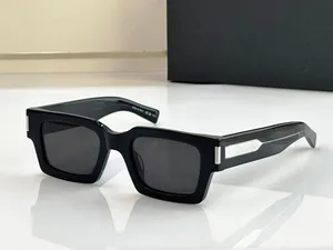 Créateur de mode 572 hommes femmes lunettes de soleil classique vintage acétate forme carrée lunettes en plein air tendance style polyvalent protection anti-ultraviolet livrée avec étui