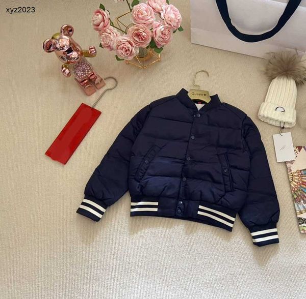 Créateur de mode bébé doudoune hiver manteau enfant épais et chaud taille 100-170 grand logo imprimé sur le dos enfants vêtements d'extérieur novembre 25