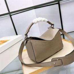 Borsa stilista per borsa da donna in pelle dall'aspetto piacevole borsa a tracolla in stile classico durevole geometrico multicolor XB010 E23