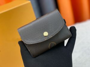 Bolsa de diseñador de moda, billetera, mucho espacio, contiene múltiples ubicaciones de tarjetas de crédito y una bolsa de cambio de cremallera, fácil de sostener en sus billeteras de mano