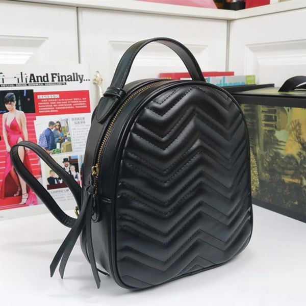 10A Bolsos de diseñador de moda Mochilas Bolso de mano de lujo Bolso de cuero genuino Estilo Cuero Bolso de hombro grande para mujer Moda Señora Messenger Mochila de viaje Bolsos