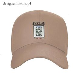 Modeontwerper bal pappen kith nyc emmer hoed topkwaliteit honkbal cap golf honkbal cap buitenshuis sunshade man cap voor dames heren koffie zwarte kith hoed 3547
