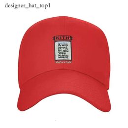 Modeontwerper bal pappen kith nyc emmer hoed topkwaliteit honkbal cap golf honkbal cap buitenshuis sunshade man cap voor dames heren koffie zwarte kith hoed 5230