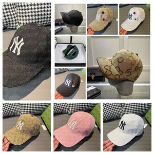 Casquette de mode Casquettes de baseball décontractées Casquette de baseball G casquettes de chapeau de créateur casquette luxe serpent tigre abeille chat toile avec hommes sac à poussière mode femmes chapeaux