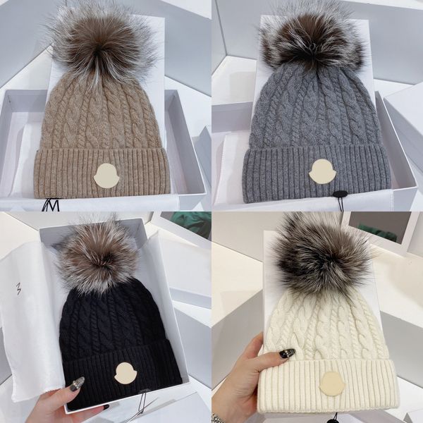 Bonnet de créateur de mode hommes automne hiver chapeau femmes de haute qualité 2023 chapeau de laine tricoté de luxe bonnets tricotés artisanat casquette fille garçon casquette cadeau de noël