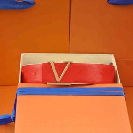 Diseñador de moda Cinturón Clásico Colorido Alfabeto en relieve Cinturones de hebilla lisa Hombres Mujeres Mismo estilo Negocios Casual Ancho de cinturón 3.3 cm Sin caja