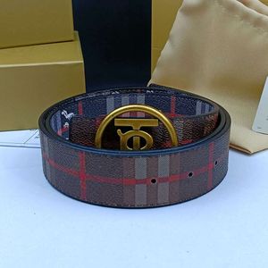 Ceinture de créateur de mode luxe hommes femmes robe jeans ceintures or argent bronze lettre boucle ceinture motif rayé double face en cuir largeur de la ceinture 3,8 cm