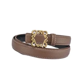 Modeontwerper riem mannen ceinture luxe lederen riemen voor vrouwen westerse stijl grote gladde naaldgesp eenvoudige Cintura Uomo riem klassieke fa0107 H4