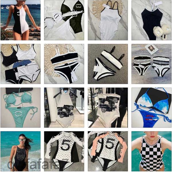 Diseñador de moda Bikinis Swimsuit Women Swimsuits C Swimwear Tado de dos piezas Diseñadores Bikini Top Sexy Woman Baiting Suits Beach Swim Wear Lryh