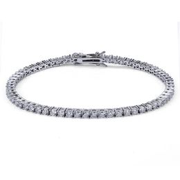 bracener de mode bracelet de tennis bracelets hanche bijoux chauds 18 carats en or pale-plachet bijoux de luxe bijoux de luxe pour homme femme en gros