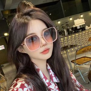 Modeontwerpermerk coole zonnebrillen luxe superhoge kwaliteit dubbele c net rood dezelfde Japanse en Koreaanse literaire ins damesmode 5399-s met logo box