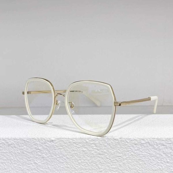 Marque de créateurs de mode lunettes de soleil cool luxe nouvelle personnalité de célébrité en ligne Tiktok optique polyvalente pour femmes de style ins japonais et coréen CH3467 avec boîte à logo