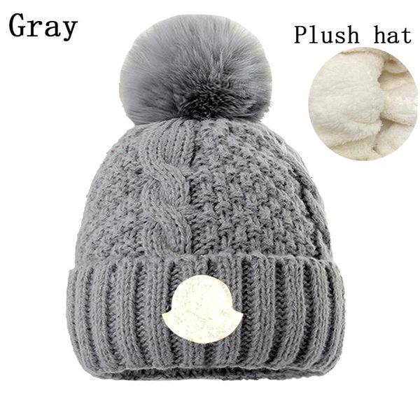 Diseñador de moda sombreros de marca Hombres y mujeres gorro otoño invierno gorro de punto térmico gorro de esquí Gorro de calavera de alta calidad Gorro cálido de lujo K-16