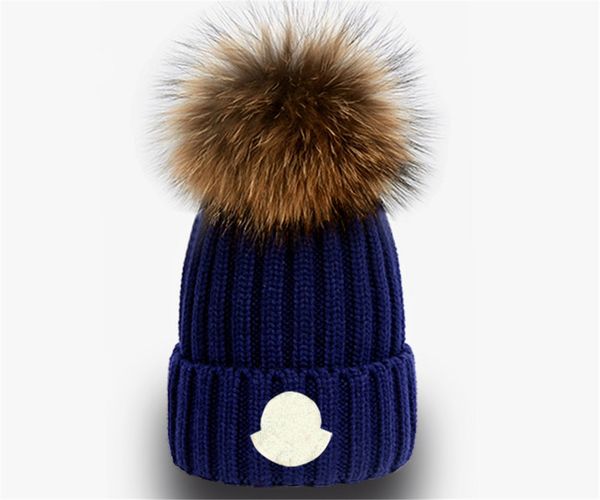 Diseñador de moda sombreros de marca Hombres y mujeres gorro otoño invierno gorro de punto térmico gorro de esquí Gorro de calavera de alta calidad Gorro cálido de lujo K-6