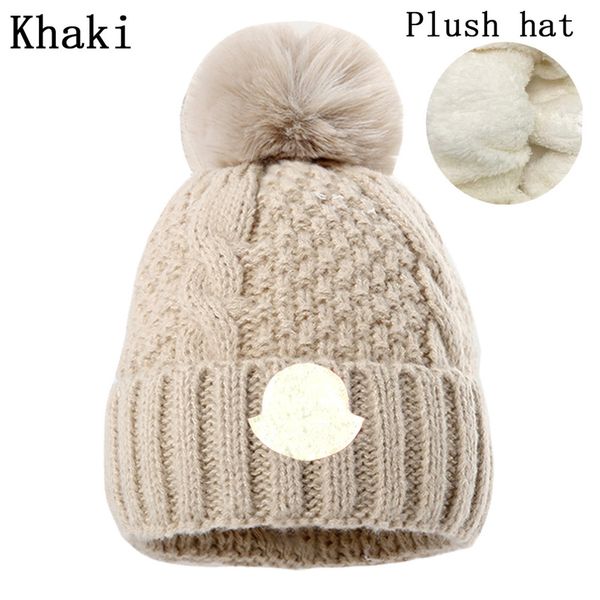 Diseñador de moda sombreros de marca Hombres y mujeres gorro otoño invierno gorro de punto térmico gorro de esquí Gorro de calavera de alta calidad Gorro cálido de lujo K-15