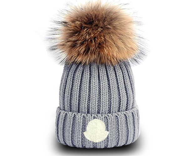 Diseñador de moda sombreros de marca Hombres y mujeres gorro otoño invierno gorro de punto térmico gorro de esquí Gorro de calavera de alta calidad Gorro cálido de lujo K-11