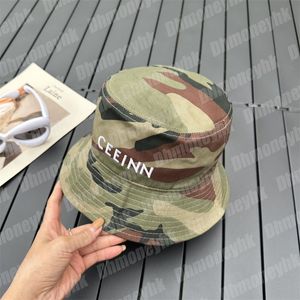 chapeaux de seau de créateurs de mode pour hommes femmes camouflage couleur verte toile fedoras designers large bord chapeau de pêcheur hommes casquettes de baseball en plein air