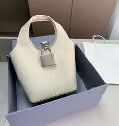 Modeontwerper Emmer Stijlvolle lock-hsp Tote Bag dames leren tas luxe mini draagtas dames baljurktassen