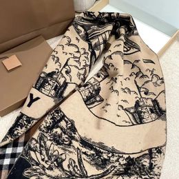 Modeontwerper Cashmere sjaal high-end zachte dikke sjaalsjaals en damesjaals