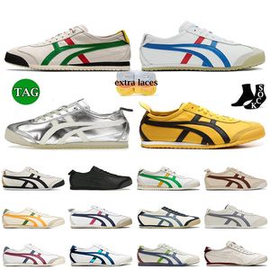 Créateur de mode décontracté onitsukass chaussures marques Tigers Tigners Luxury Tiger Mexico 66 Sneakers Vintage Platform Birch vert rouge jaune og Runner original 36-44