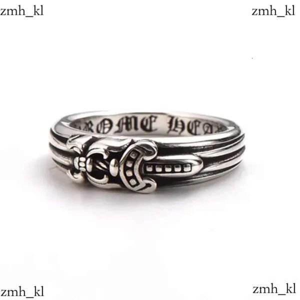 Créateur de mode Chrome Hesrts Ring pour femmes hommes Luxury Classic CH Band Ring Fashion Unisexe Ring Couple Chrome Ring Gold Ring Designer Bijoux 980