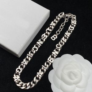 Modeontwerper Klassieke 18K vergulde ketting roestvrij staal luxe dameskettingen choker hanger parel bruiloft sieraden accessoires