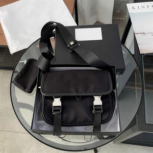 Modeontwerper crossbody tassen heren aktetassen merk messenger schoudertassen nieuwe zwarte portemonnees dames envelop tas rits Top 2022317u