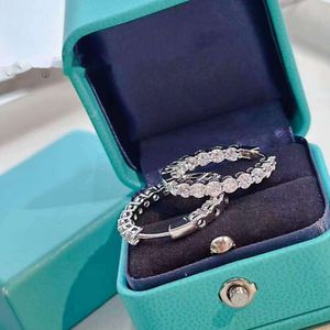 Modeontwerper diamant hoogwaardige dames oorbellen meisje valentijnsdag mammy cadeau fabriek 2024