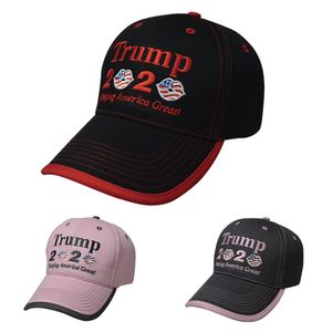 Modeontwerper Borduurbrief Trump Amerikaanse presidentsverkiezingen Sport Casual Baseball Ball Caps Hoeden voor Mannen Vrouwen