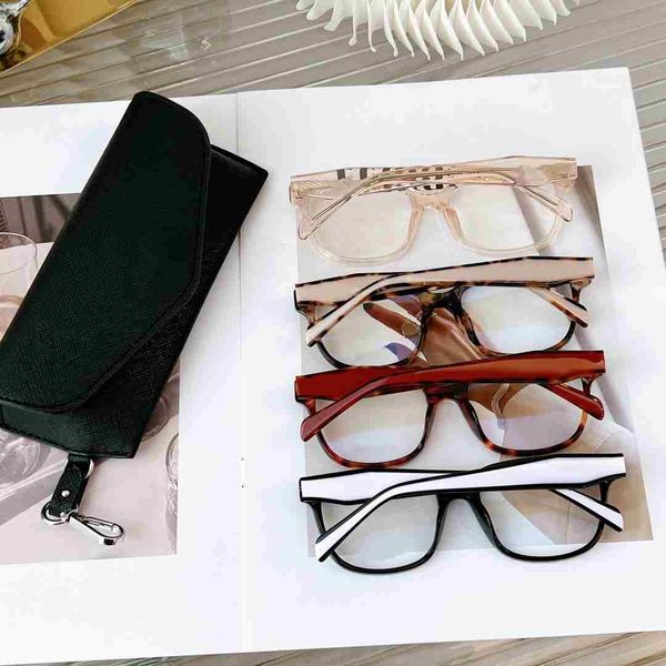 Montura de gafas de diseñador de moda, una nueva montura óptica versátil para hombres y mujeres.
