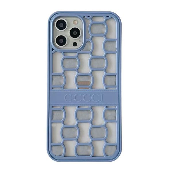 Créateur de mode pour 14 Plus 13 Promax 12 Pro 11 Xr X étui Iphone femme évider étuis de téléphone portable