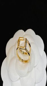 Diseñador de moda anillos de oro anillos bague para hombres y mujeres compromiso boda joyería amante regalo con caja NRJ6325312