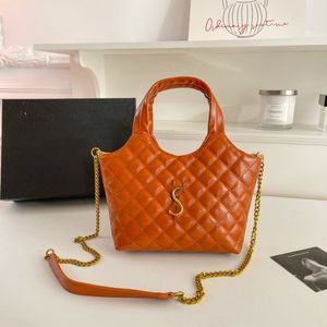 Sac à main de créateur de mode, cuir brillant, sac à bandoulière exquis, sac à main de rue à la mode et luxueux, portefeuille orange