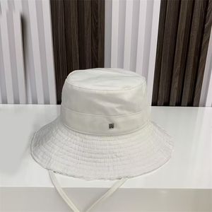 Chapeau de créateur de mode chapeaux de seau de luxe pour hommes femme classique taille créative sangle réglable accessoires de mode de pêcheur rétro hommes casquettes été Le Bob PJ027 F4