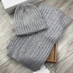 Chapeau de créateur de mode écharpe ensemble de luxe femmes et hommes écharpe d'hiver marque écharpe snapback skate skateboard casquette femme bonnet foulard ensemble livraison directe